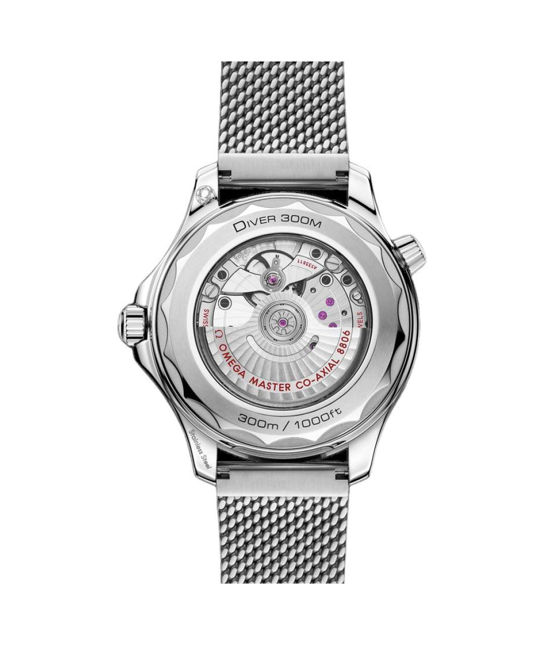 OMEGA Серебряные металлические часы, фото 2