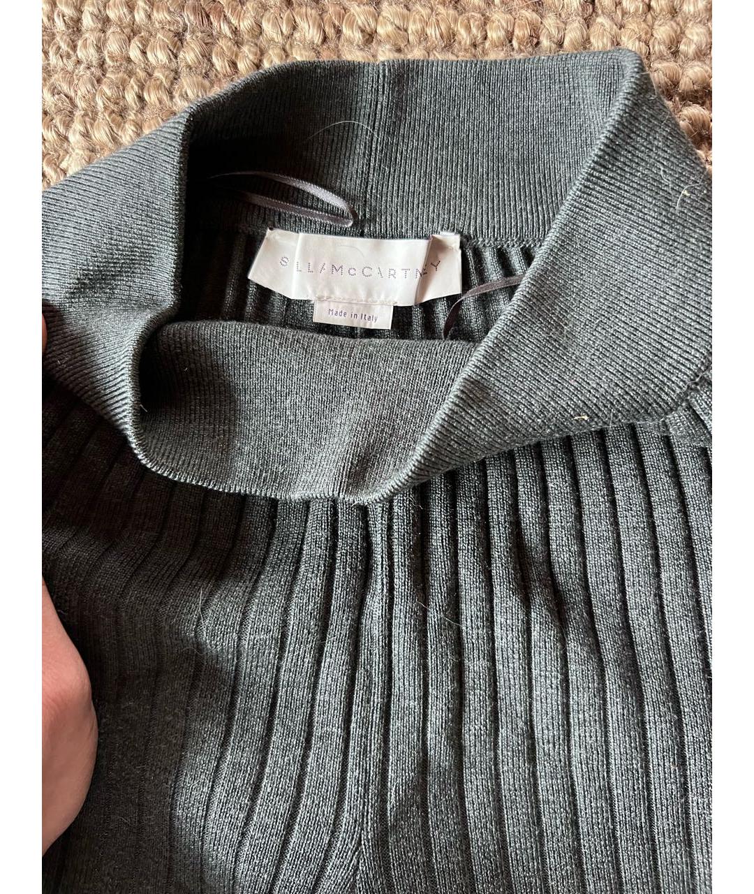 STELLA MCCARTNEY Серый шерстяной костюм с брюками, фото 6