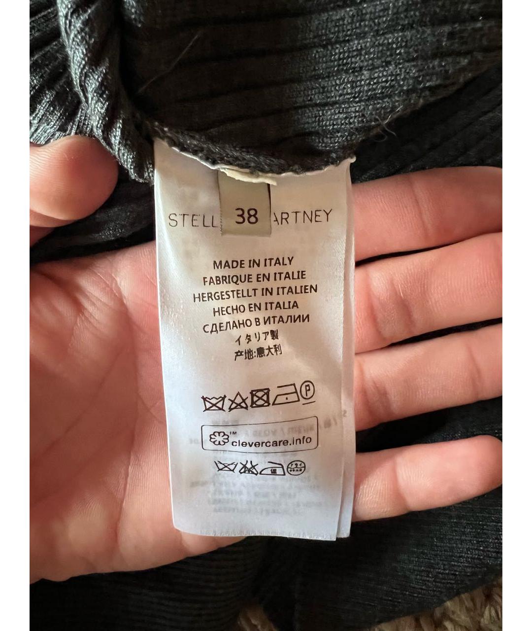 STELLA MCCARTNEY Серый шерстяной костюм с брюками, фото 7