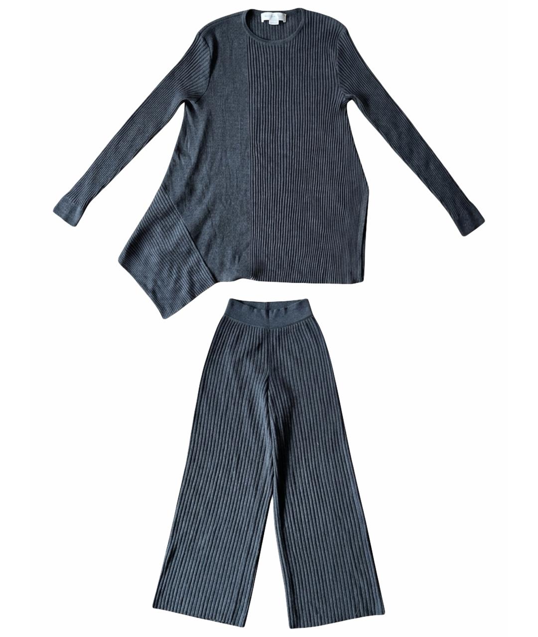 STELLA MCCARTNEY Серый шерстяной костюм с брюками, фото 1