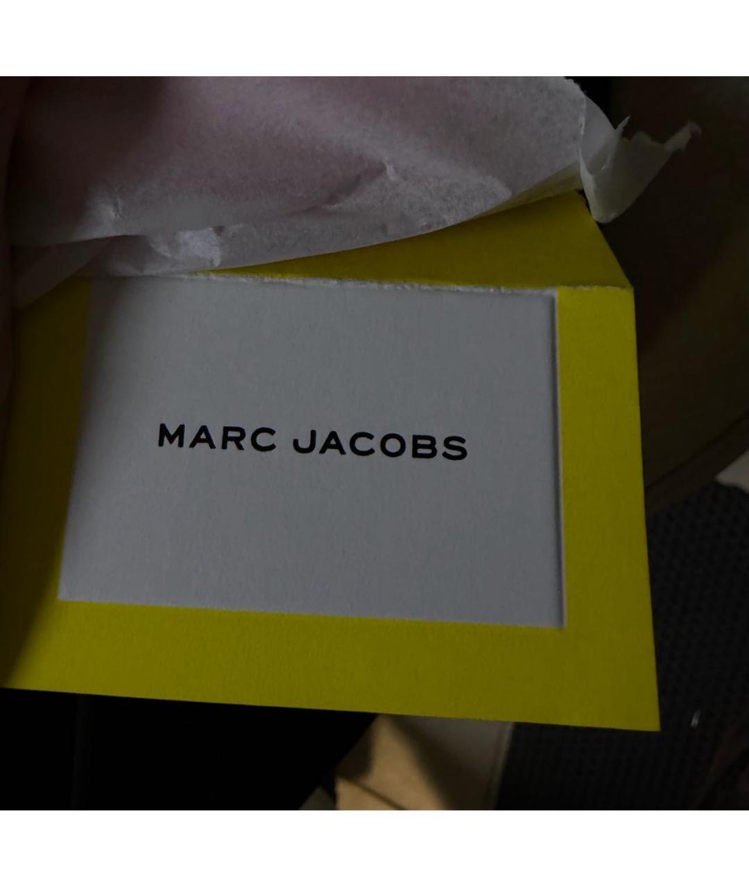 MARC JACOBS Черная тканевая сумка тоут, фото 8