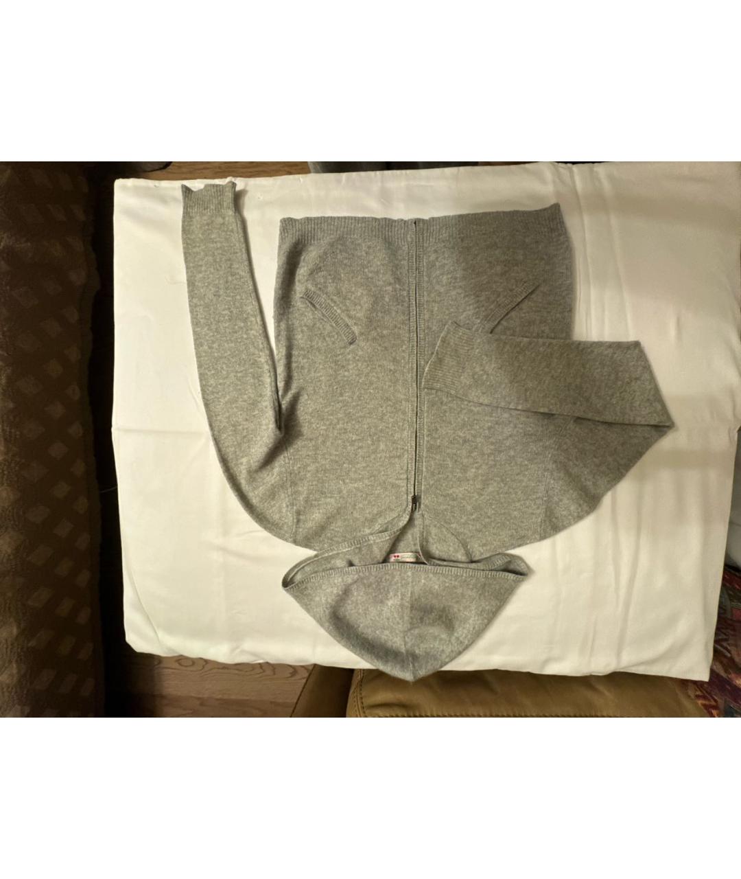 BONPOINT Серый кашемировый жакет / жилет, фото 5