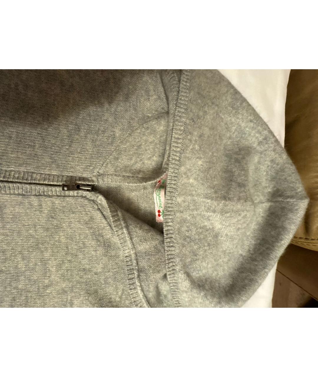 BONPOINT Серый кашемировый жакет / жилет, фото 3