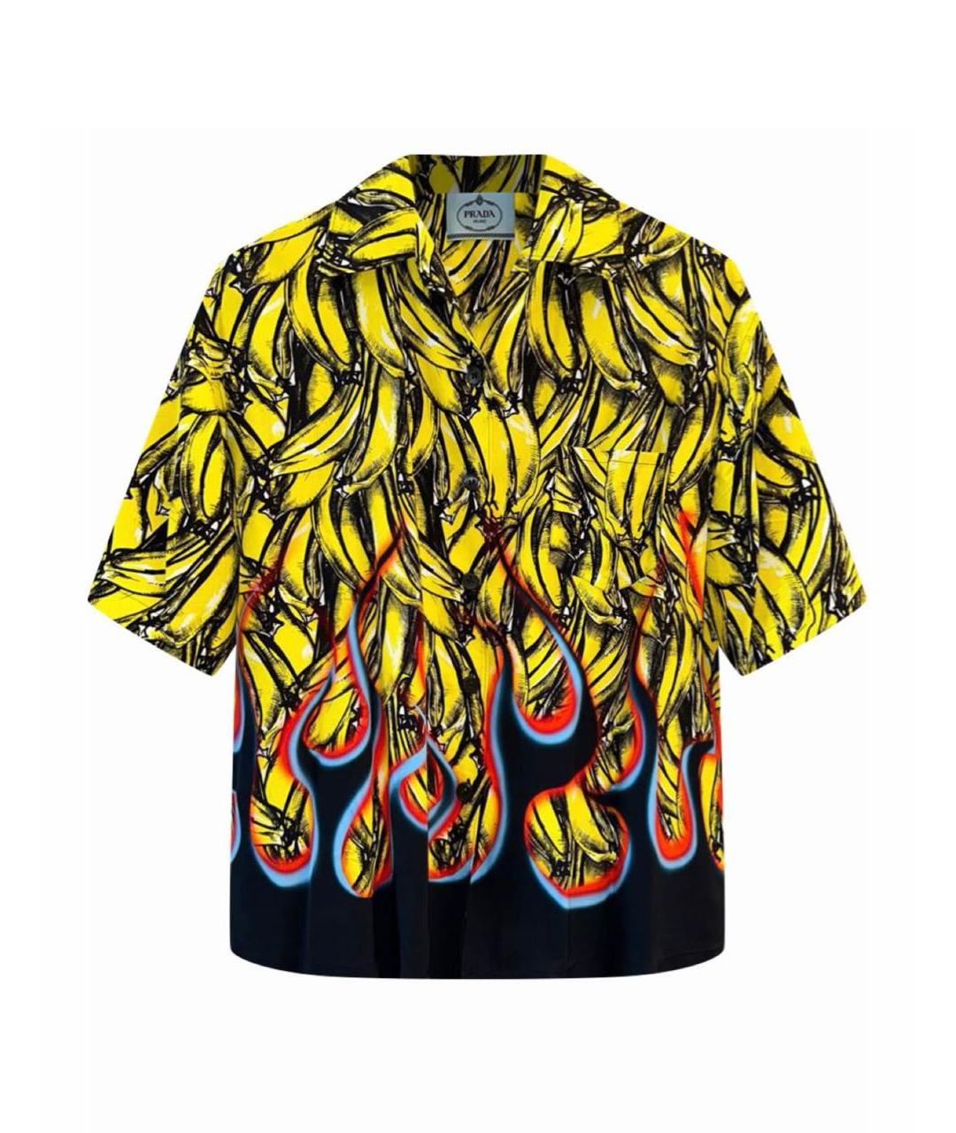 PRADA Мульти рубашка, фото 6