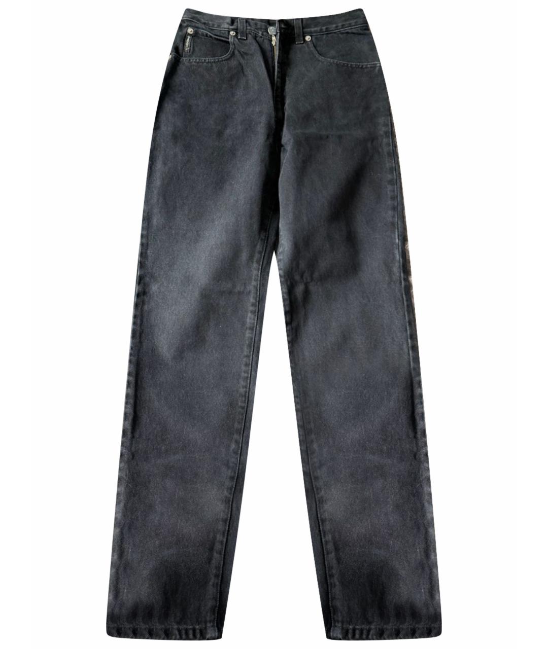 ARMANI JEANS Черные прямые джинсы, фото 1