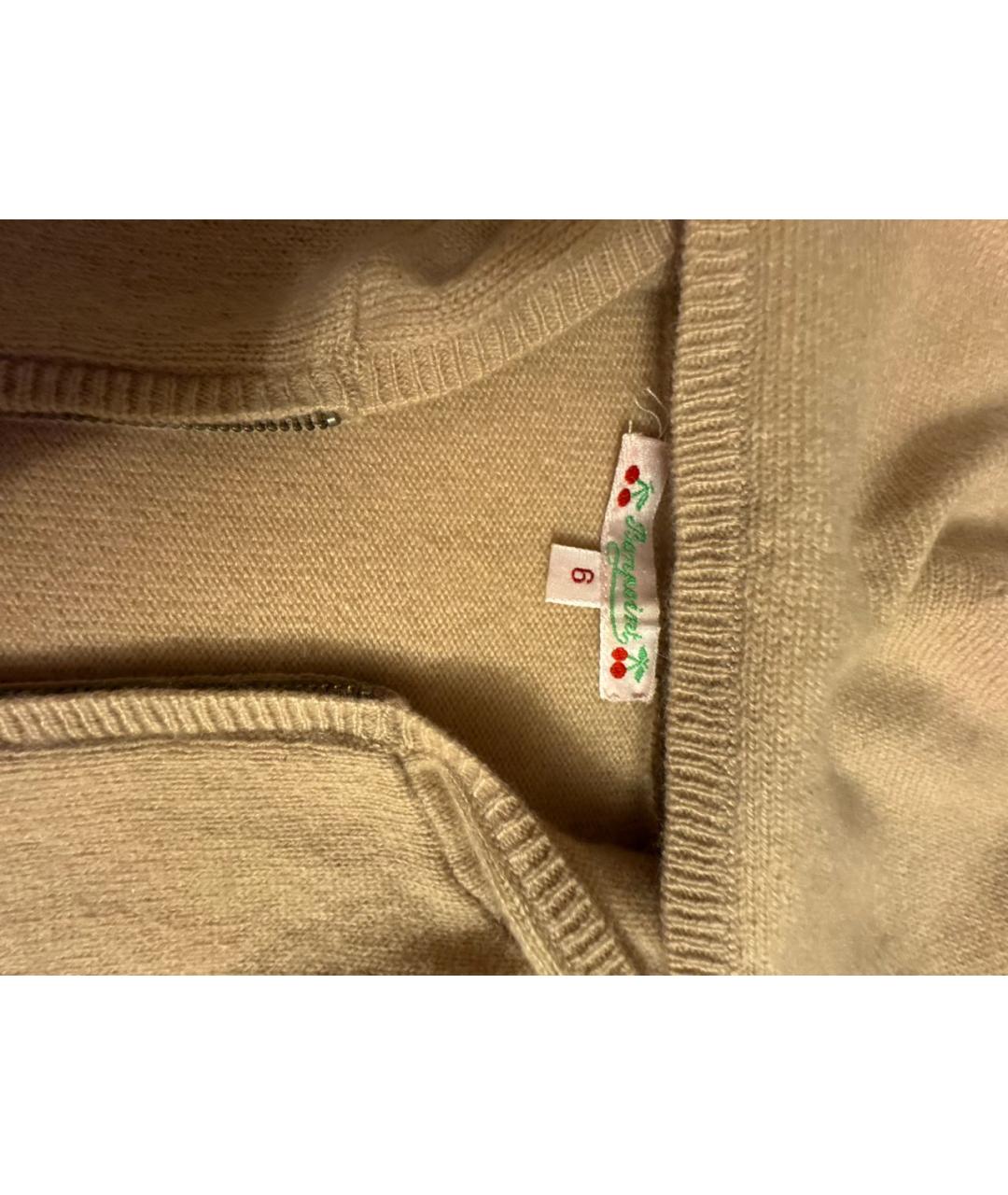 BONPOINT Розовый кашемировый жакет / жилет, фото 2