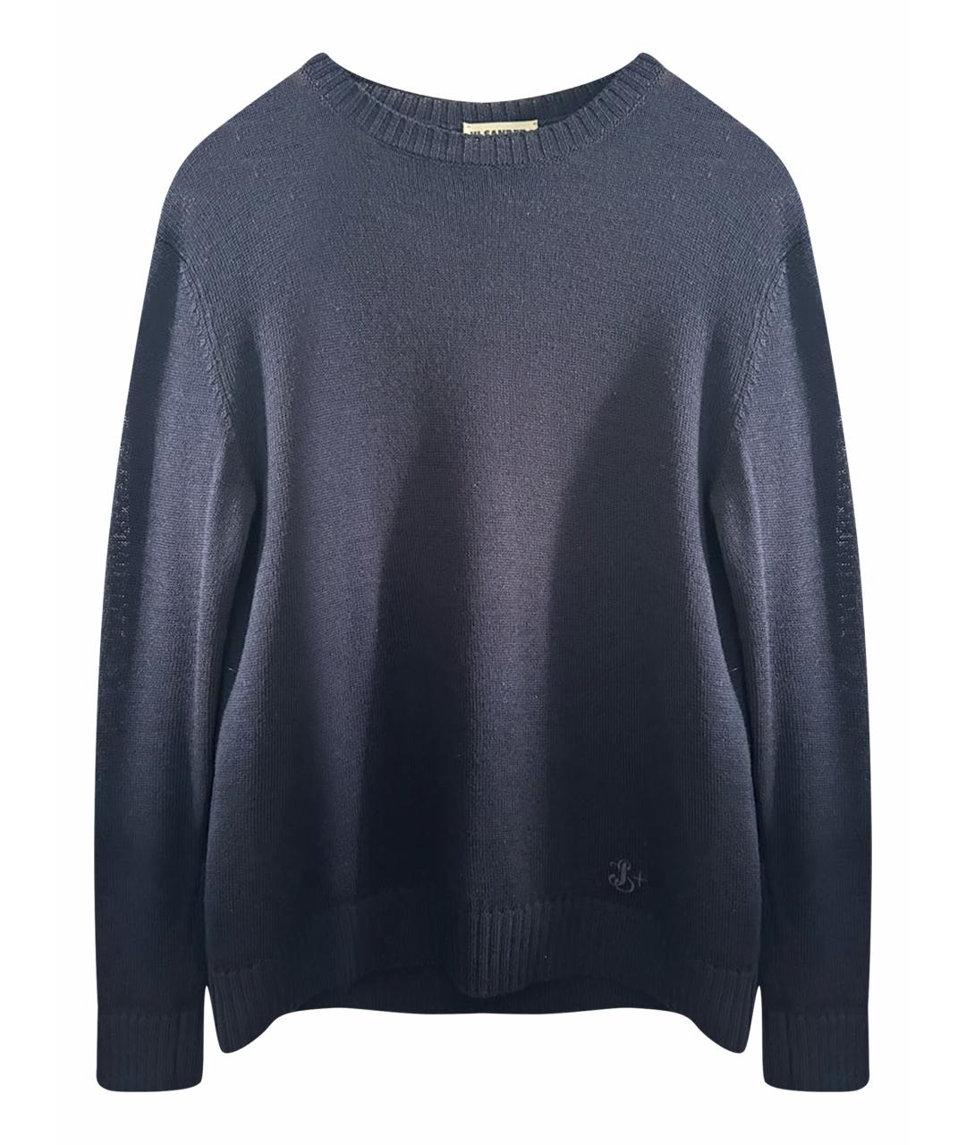JIL SANDER Темно-синий джемпер / свитер, фото 1