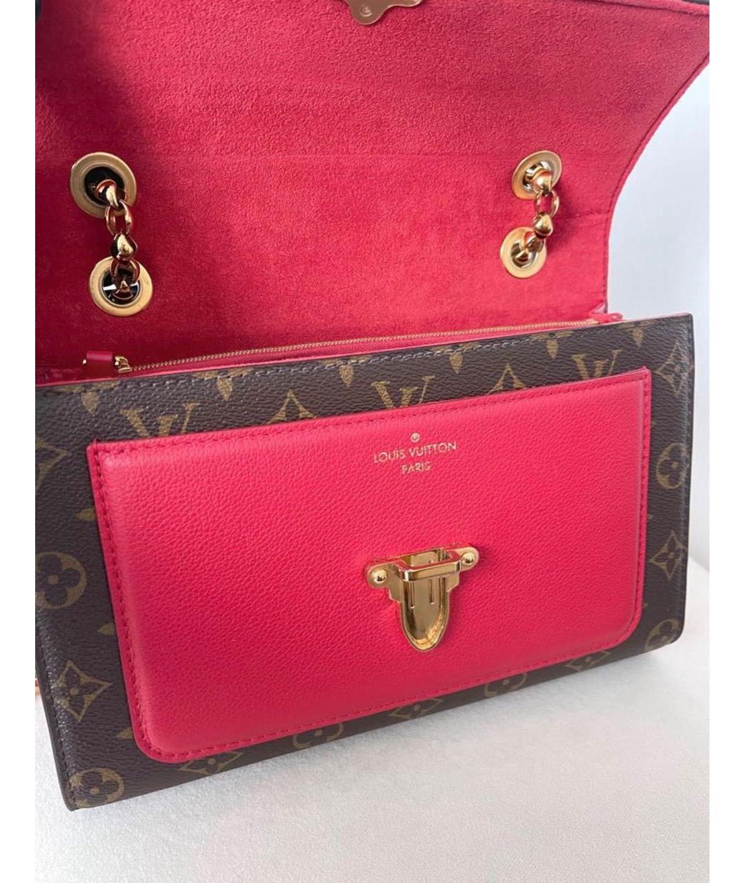 LOUIS VUITTON Красная сумка через плечо, фото 5