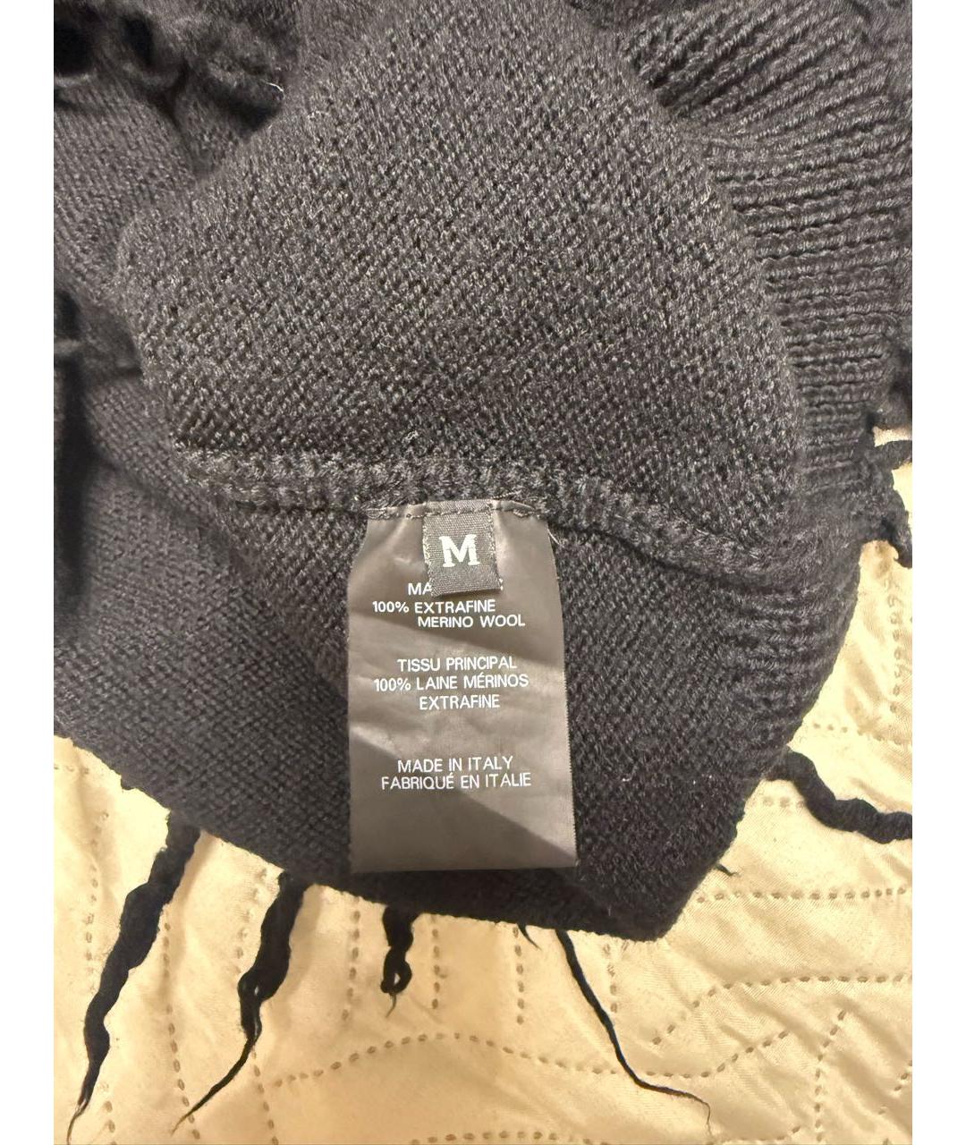 VETEMENTS Черный шерстяной джемпер / свитер, фото 5