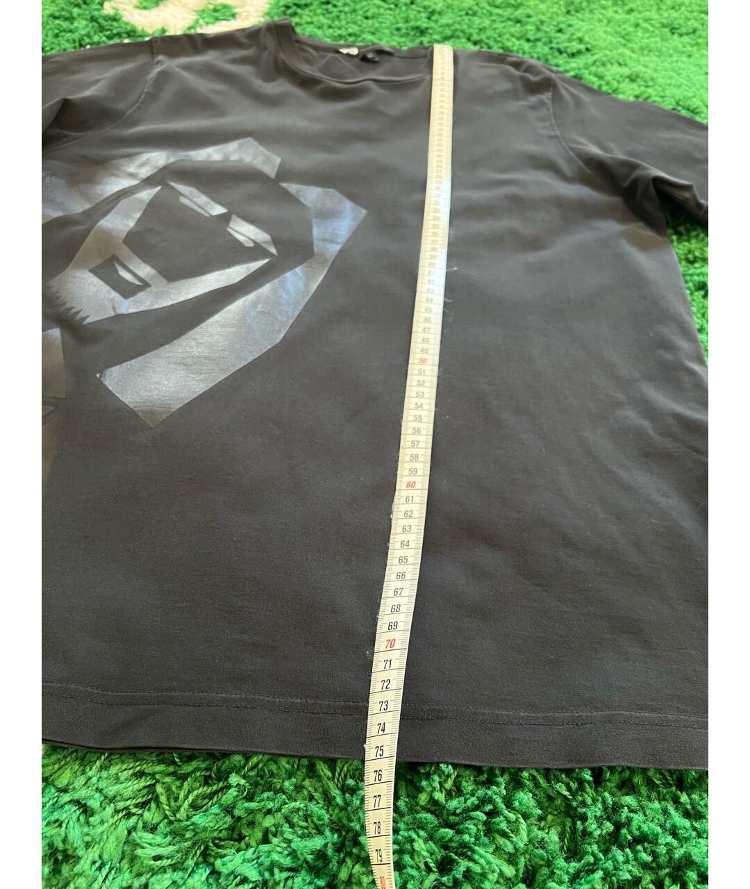 Y-3 Черная хлопковая футболка, фото 8