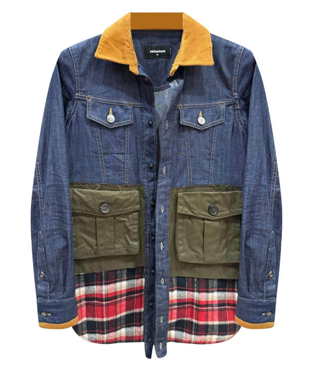 DSQUARED2 Мульти деним рубашка, фото 1