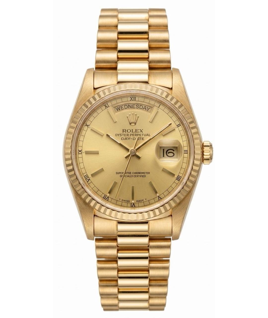 ROLEX Золотые часы из желтого золота, фото 7