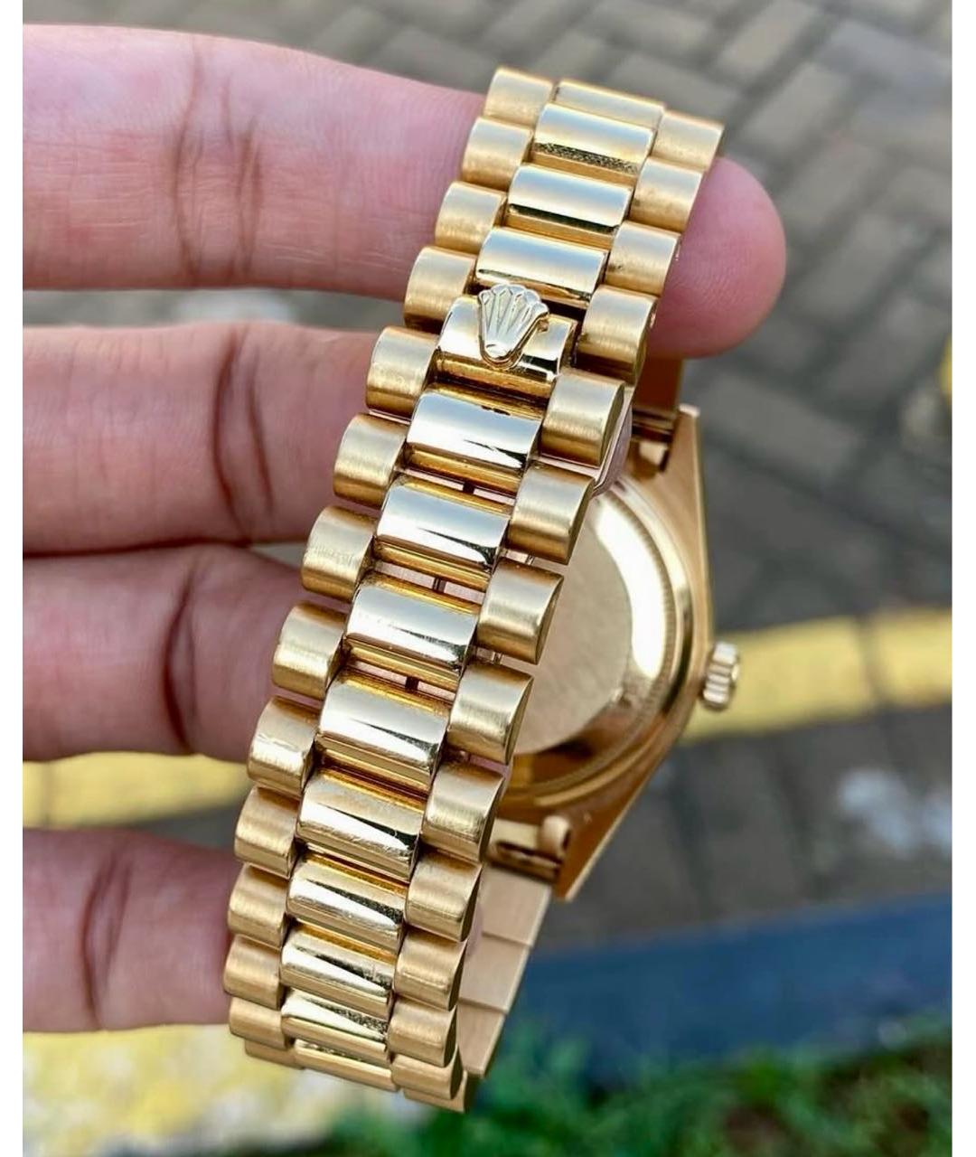 ROLEX Золотые часы из желтого золота, фото 4