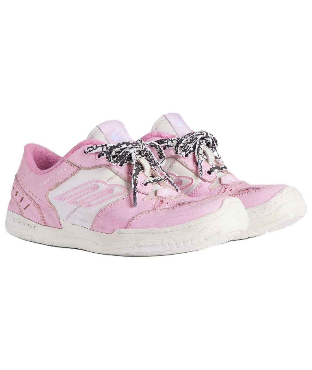 BALENCIAGA Розовые кроссовки, фото 3