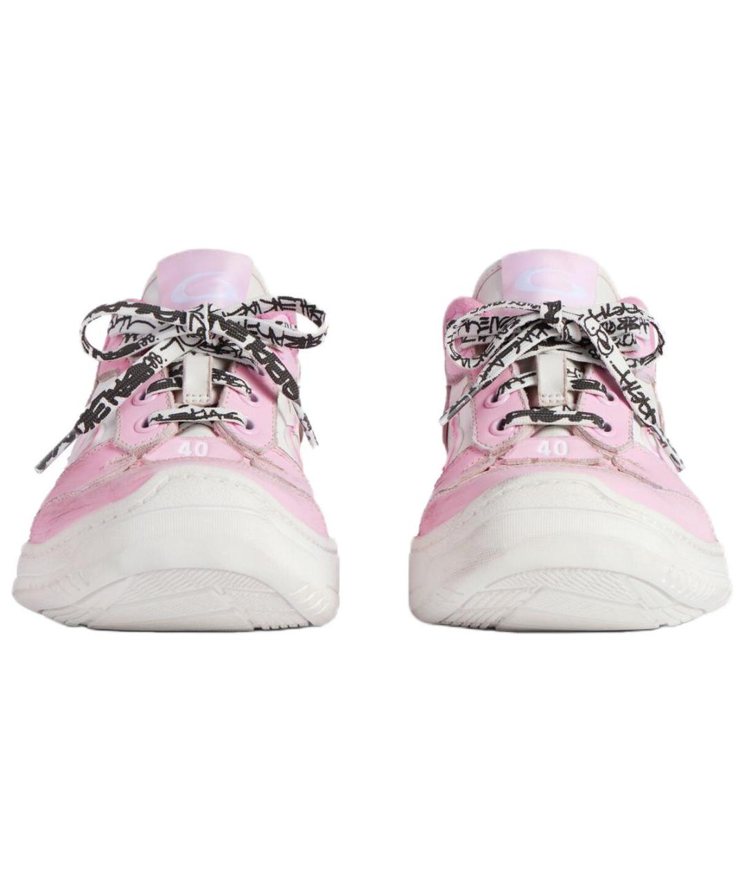 BALENCIAGA Розовые кроссовки, фото 4