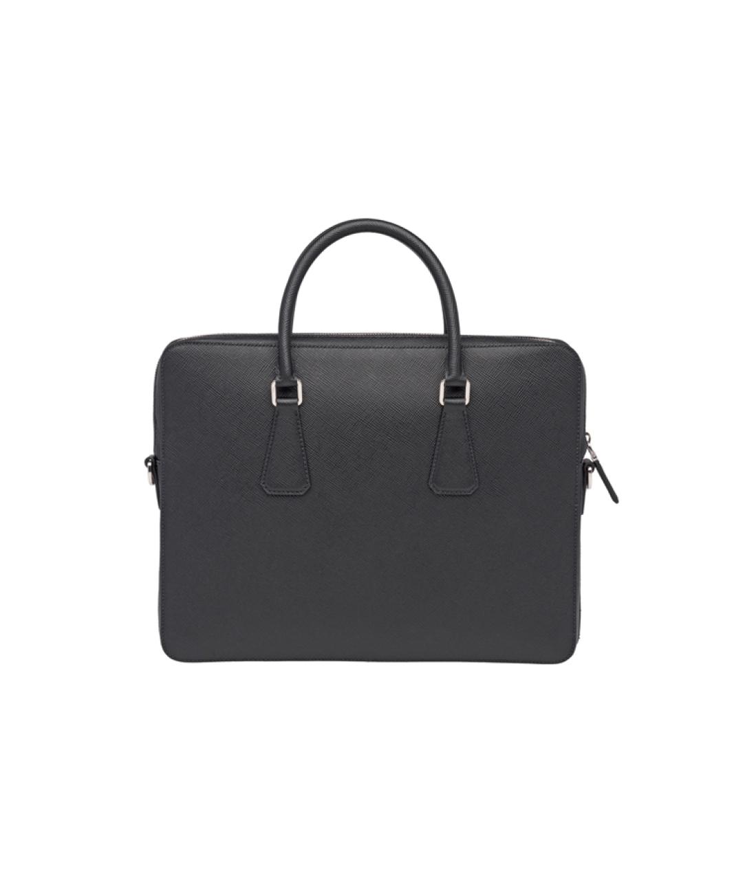PRADA Черный портфель, фото 3