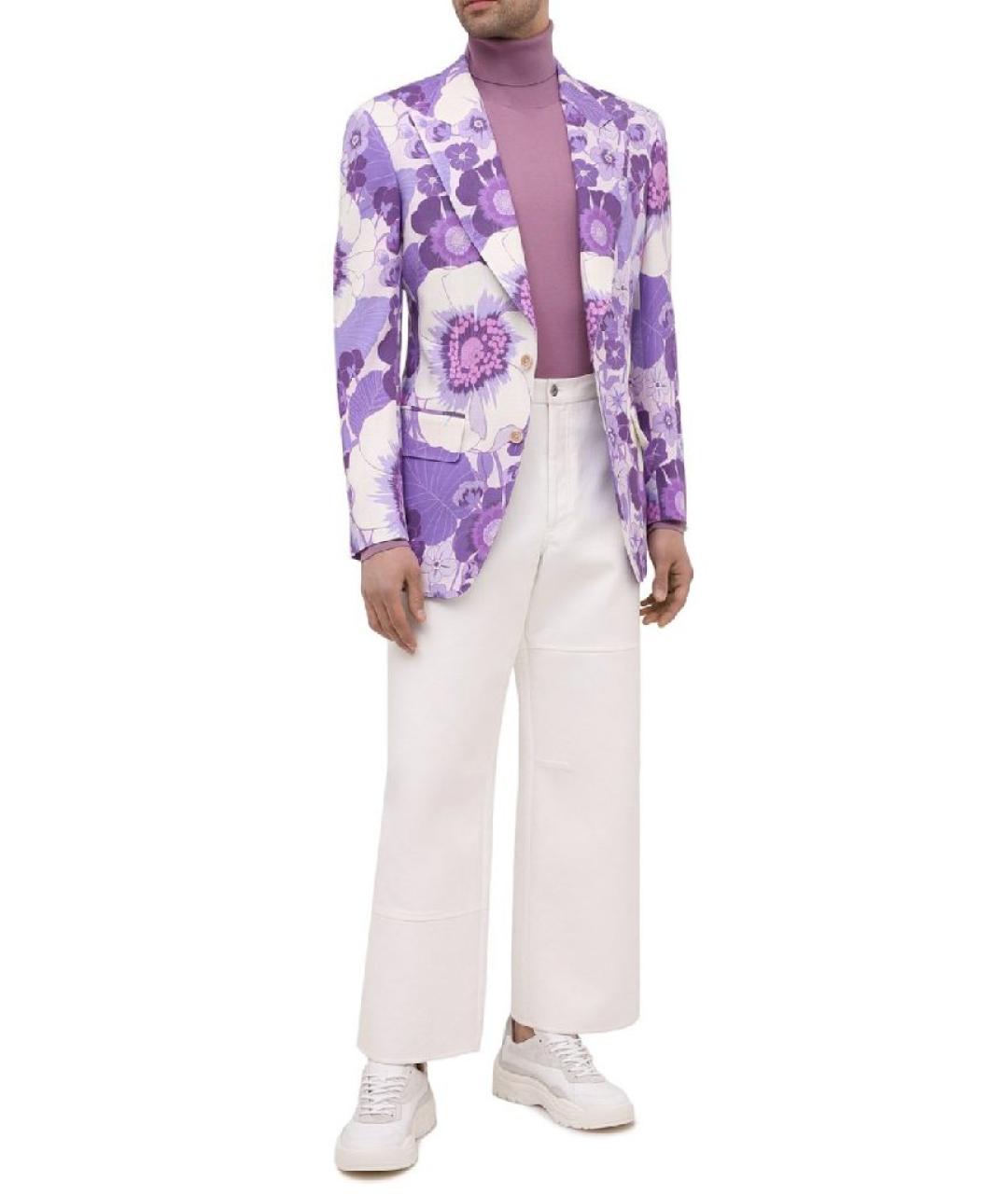 TOM FORD Фиолетовый вискозный пиджак, фото 2