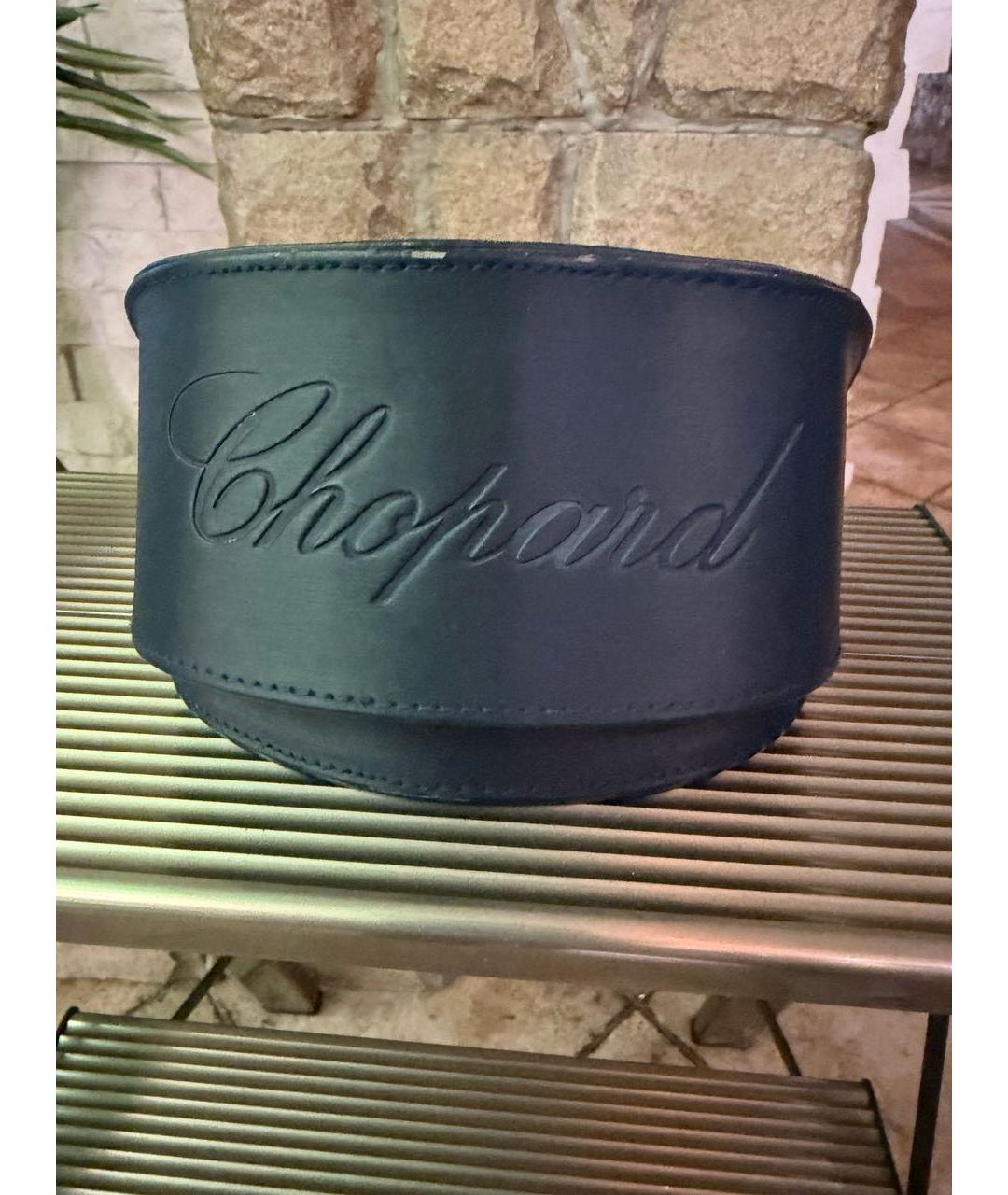 CHOPARD Коричневые пластиковые солнцезащитные очки, фото 6