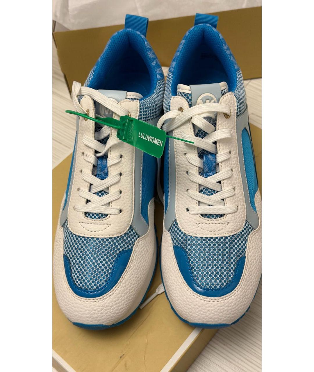 MICHAEL KORS Голубые кроссовки, фото 2