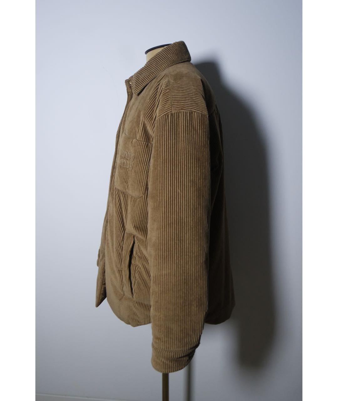 MIU MIU Коричневая велюровая куртка, фото 3