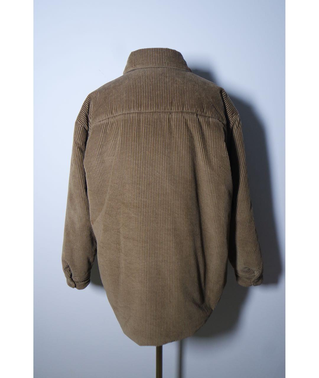 MIU MIU Коричневая велюровая куртка, фото 2