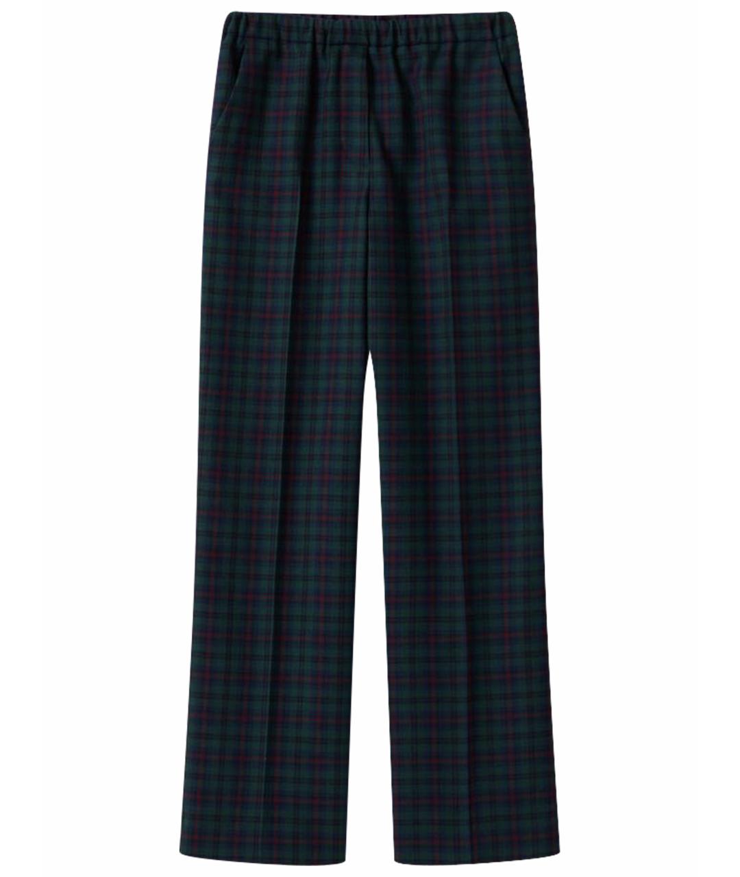 MIU MIU Мульти шерстяные брюки узкие, фото 1