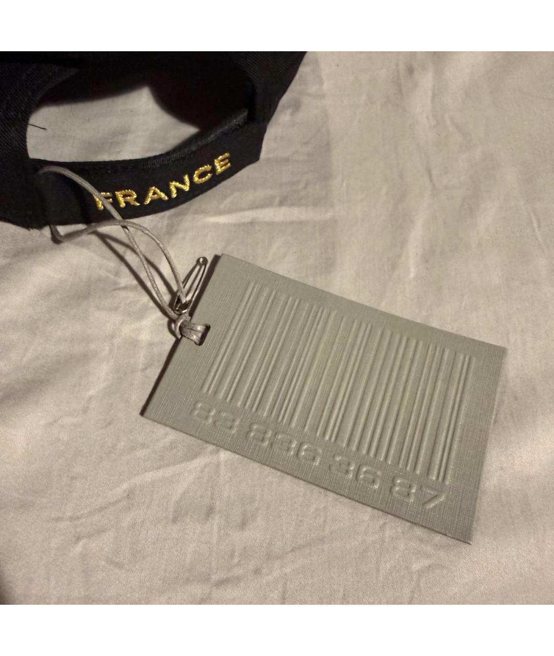 VETEMENTS Черная хлопковая кепка, фото 3