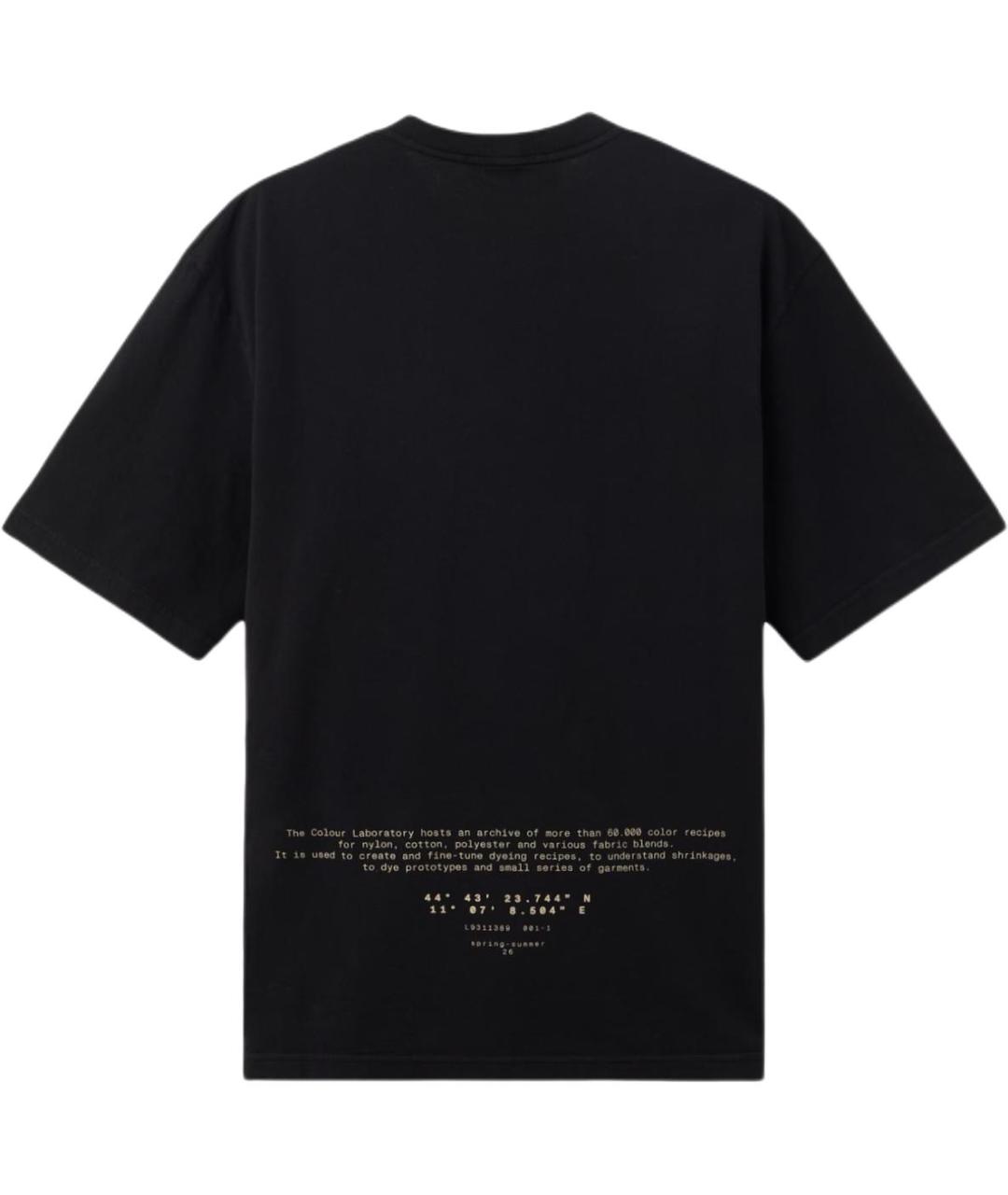 STONE ISLAND Черная футболка, фото 2