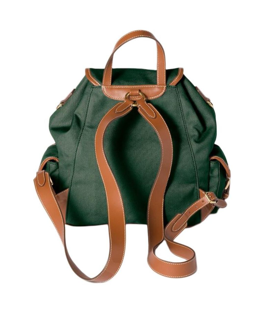 MIU MIU Зеленый рюкзак, фото 3