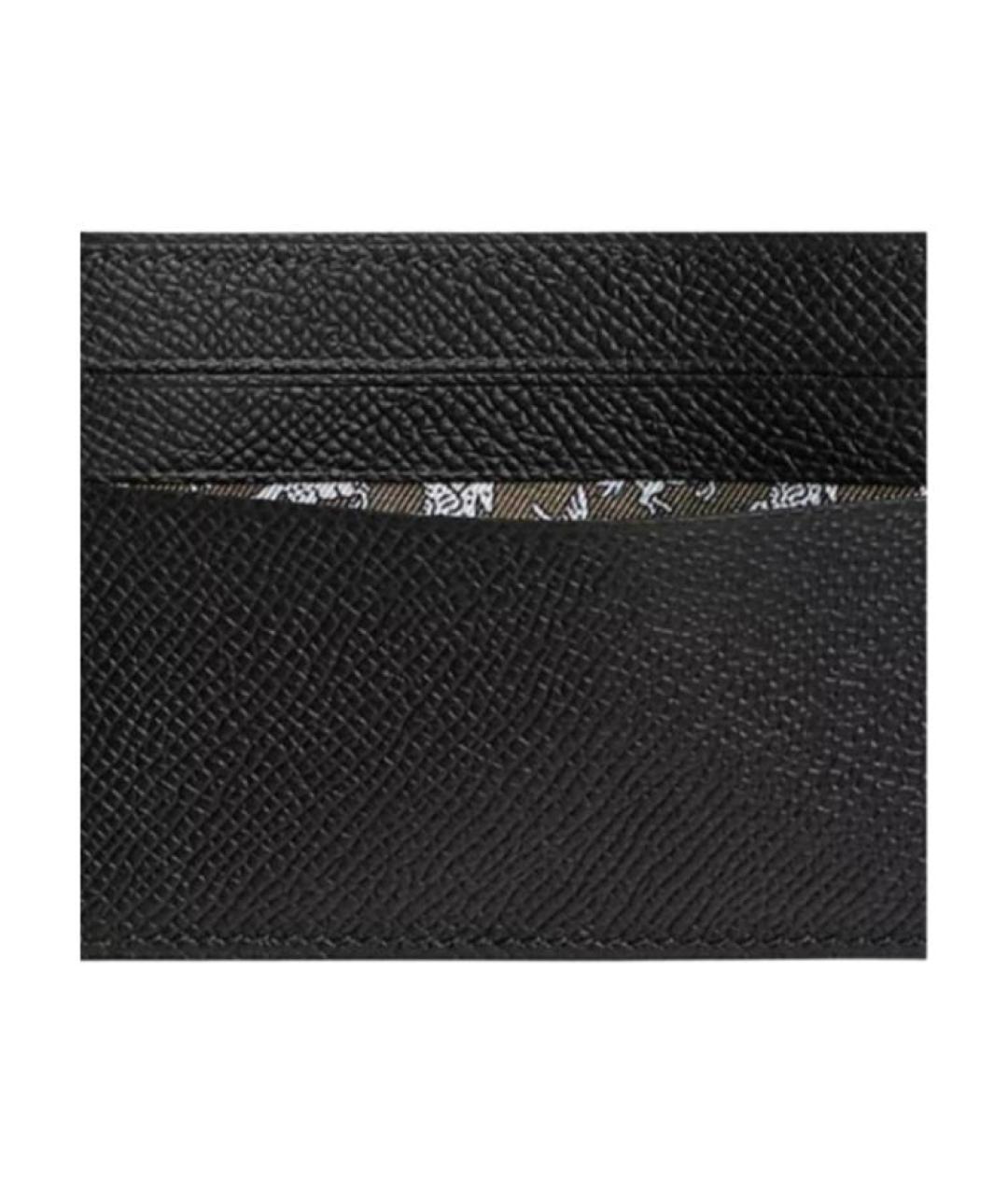 HERMES Черный кожаный кардхолдер, фото 3