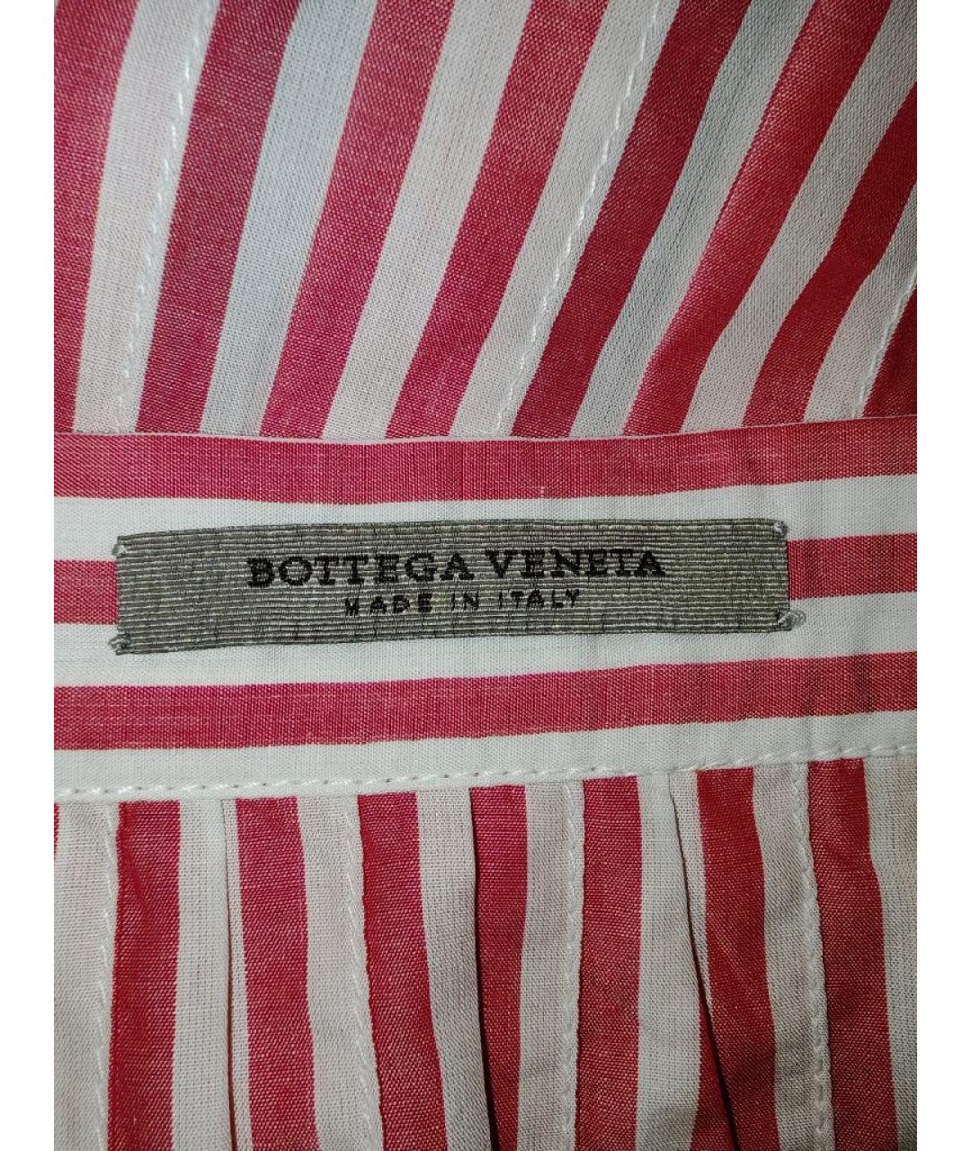 BOTTEGA VENETA Мульти хлопковая юбка миди, фото 7