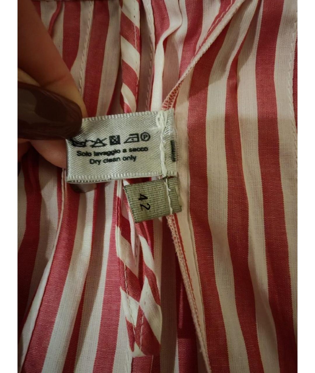 BOTTEGA VENETA Мульти хлопковая юбка миди, фото 9