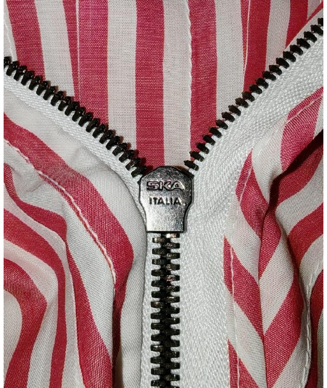 BOTTEGA VENETA Мульти хлопковая юбка миди, фото 4