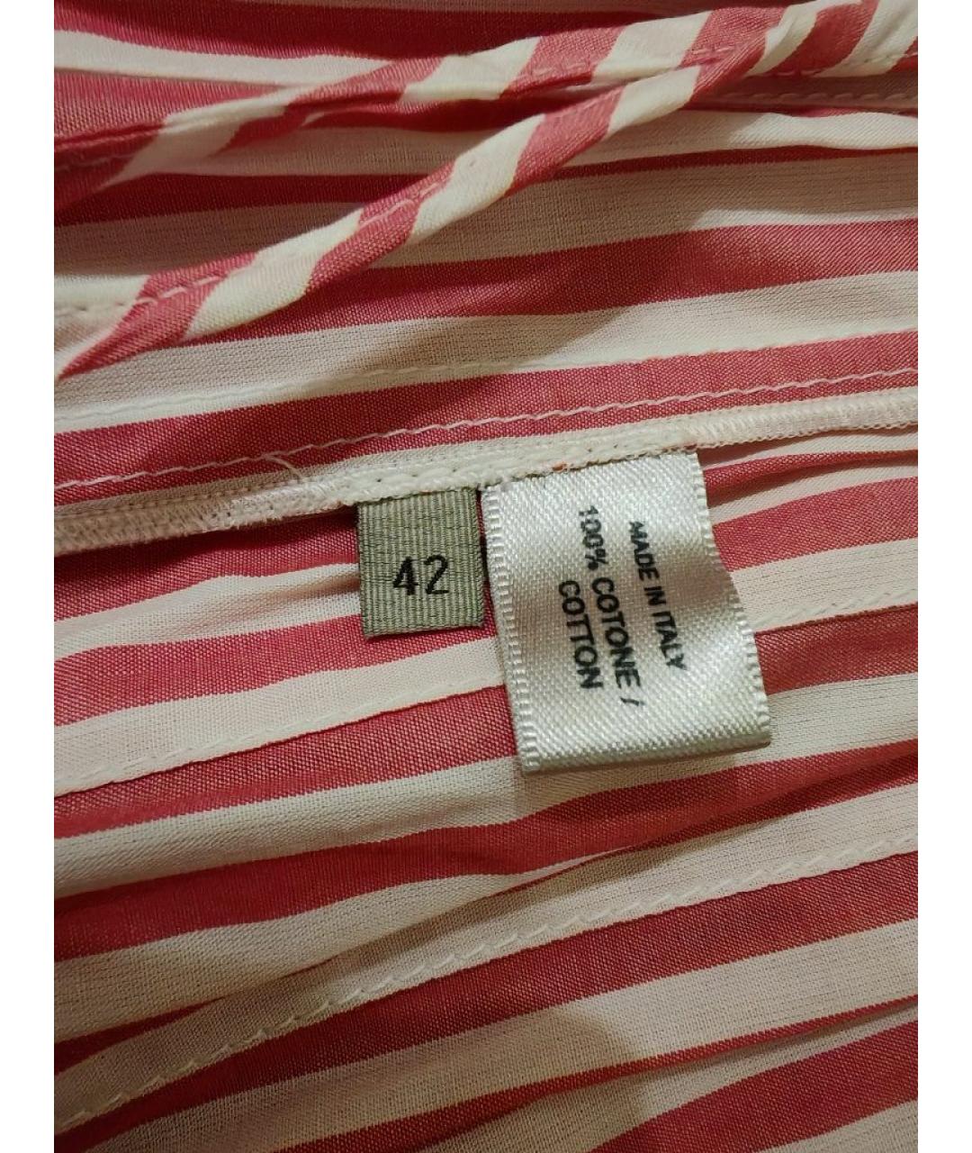 BOTTEGA VENETA Мульти хлопковая юбка миди, фото 8