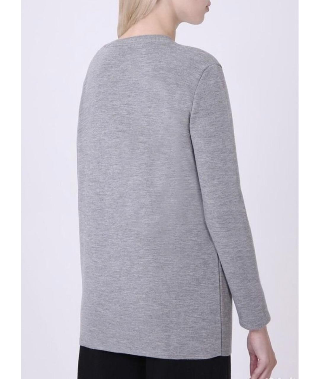 LOEWE Серый шерстяной джемпер / свитер, фото 2