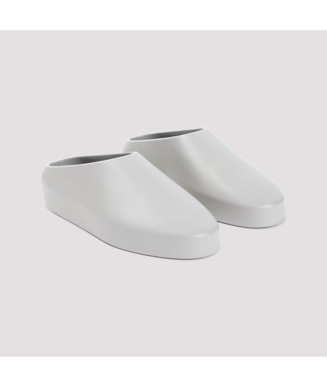 FEAR OF GOD Серые синтетические низкие кроссовки / кеды, фото 3