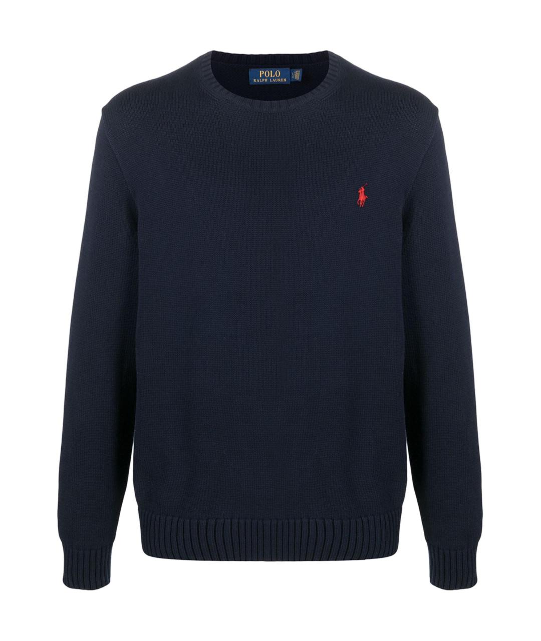 POLO RALPH LAUREN Темно-синий джемпер / свитер, фото 1