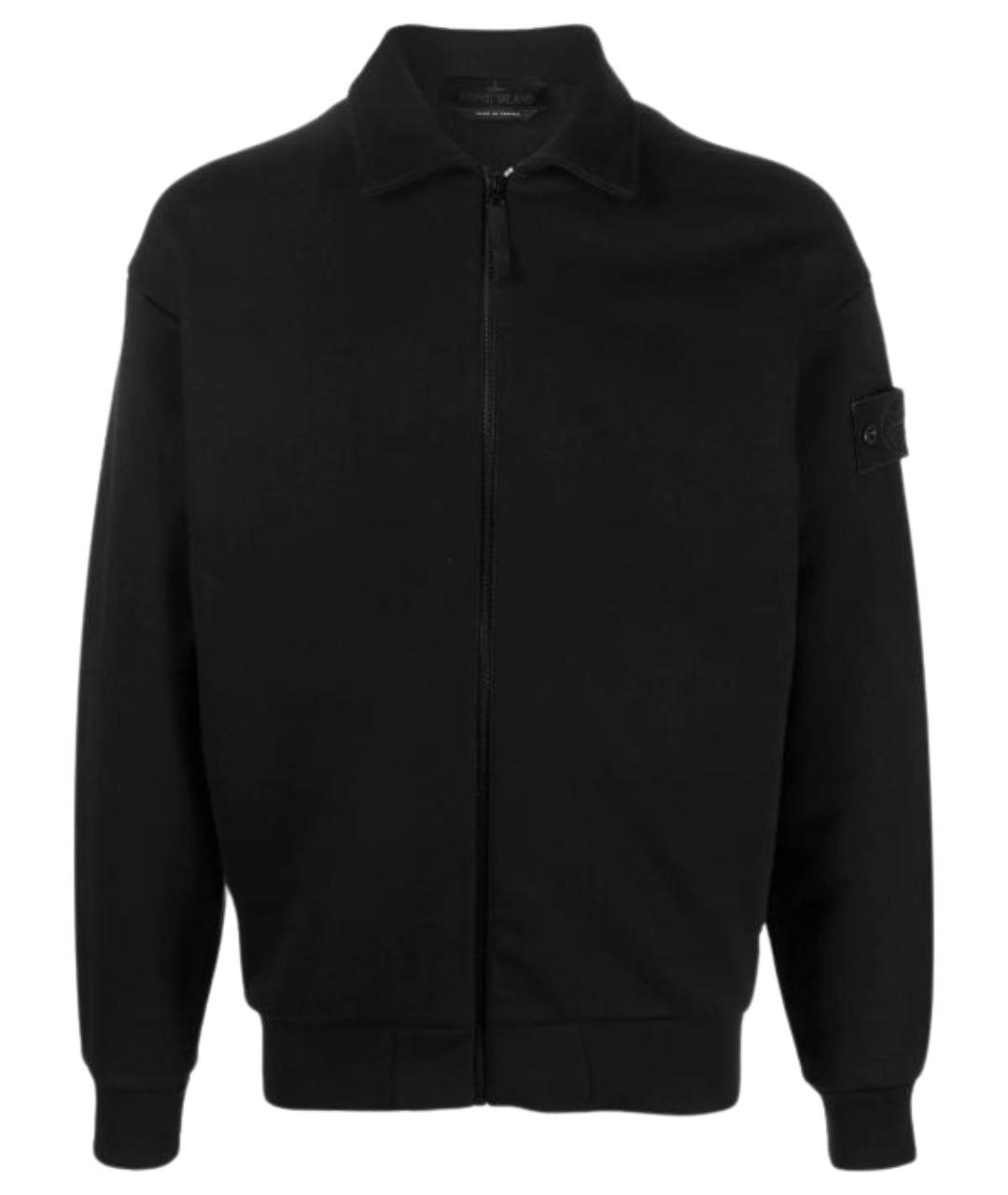 STONE ISLAND Черная куртка, фото 1