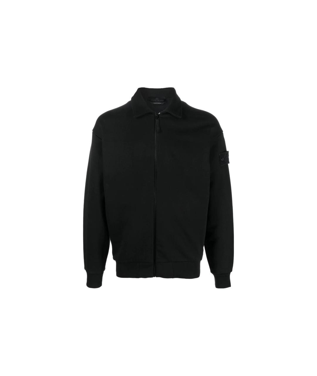 STONE ISLAND Черная куртка, фото 4