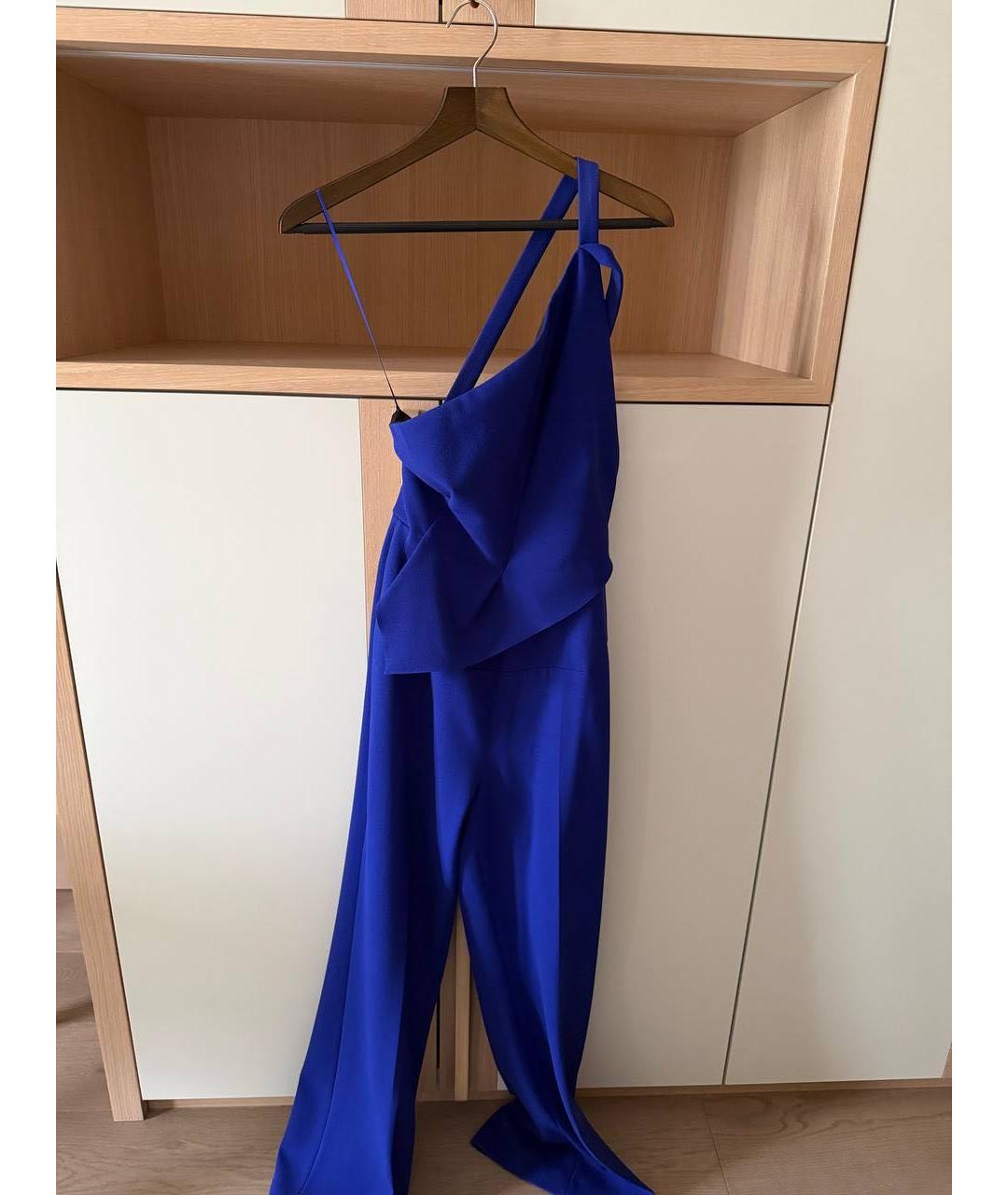 ROLAND MOURET Фиолетовый полиэстеровый комбинезон, фото 5