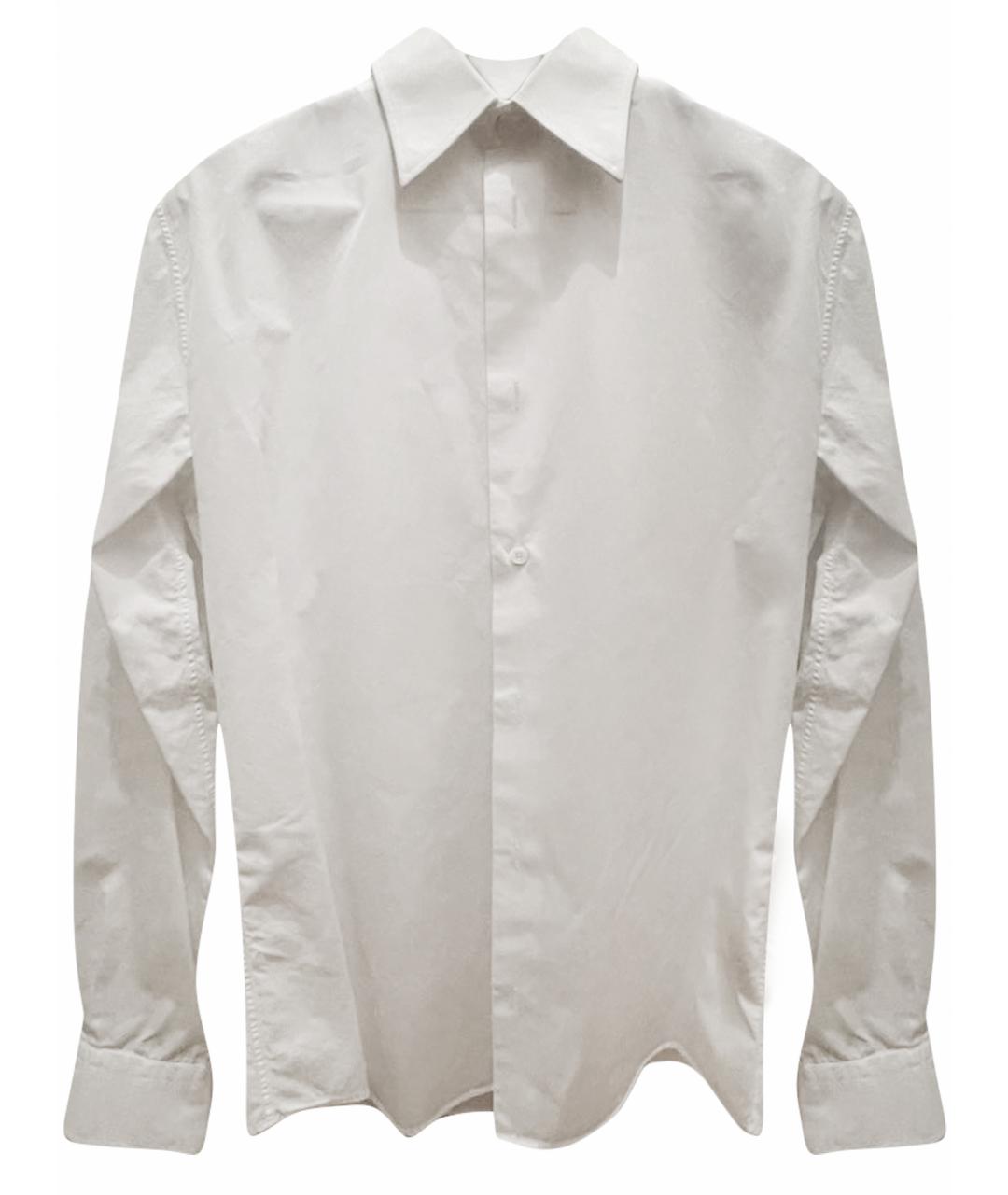 HERMES Белая хлопковая классическая рубашка, фото 1