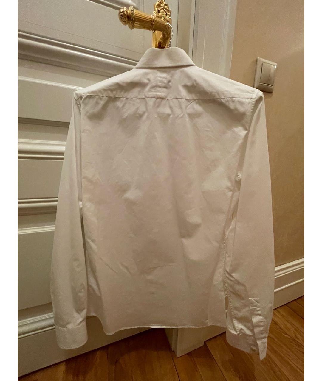 HERMES Белая хлопковая классическая рубашка, фото 2