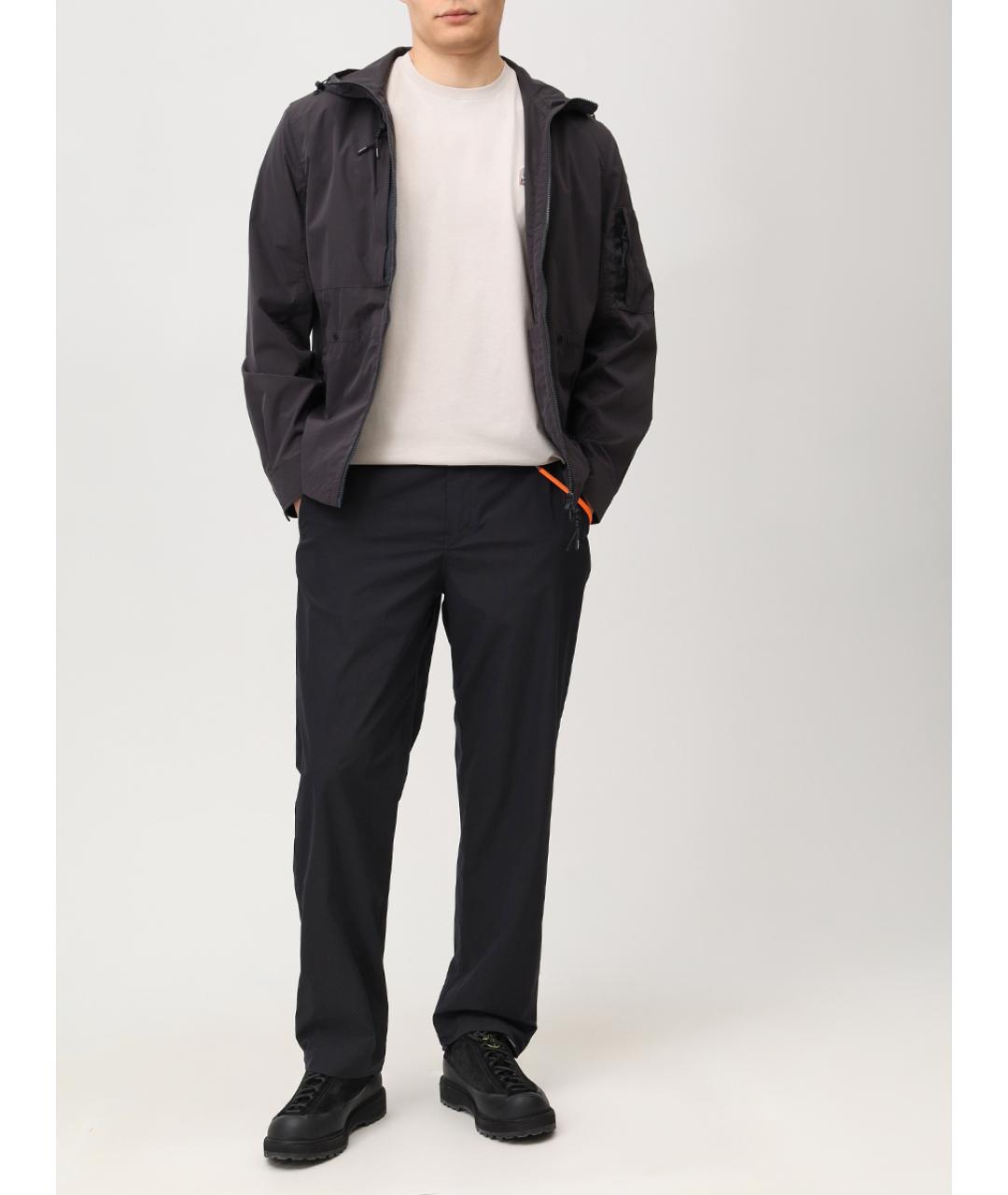 PARAJUMPERS Бежевая хлопковая футболка, фото 2