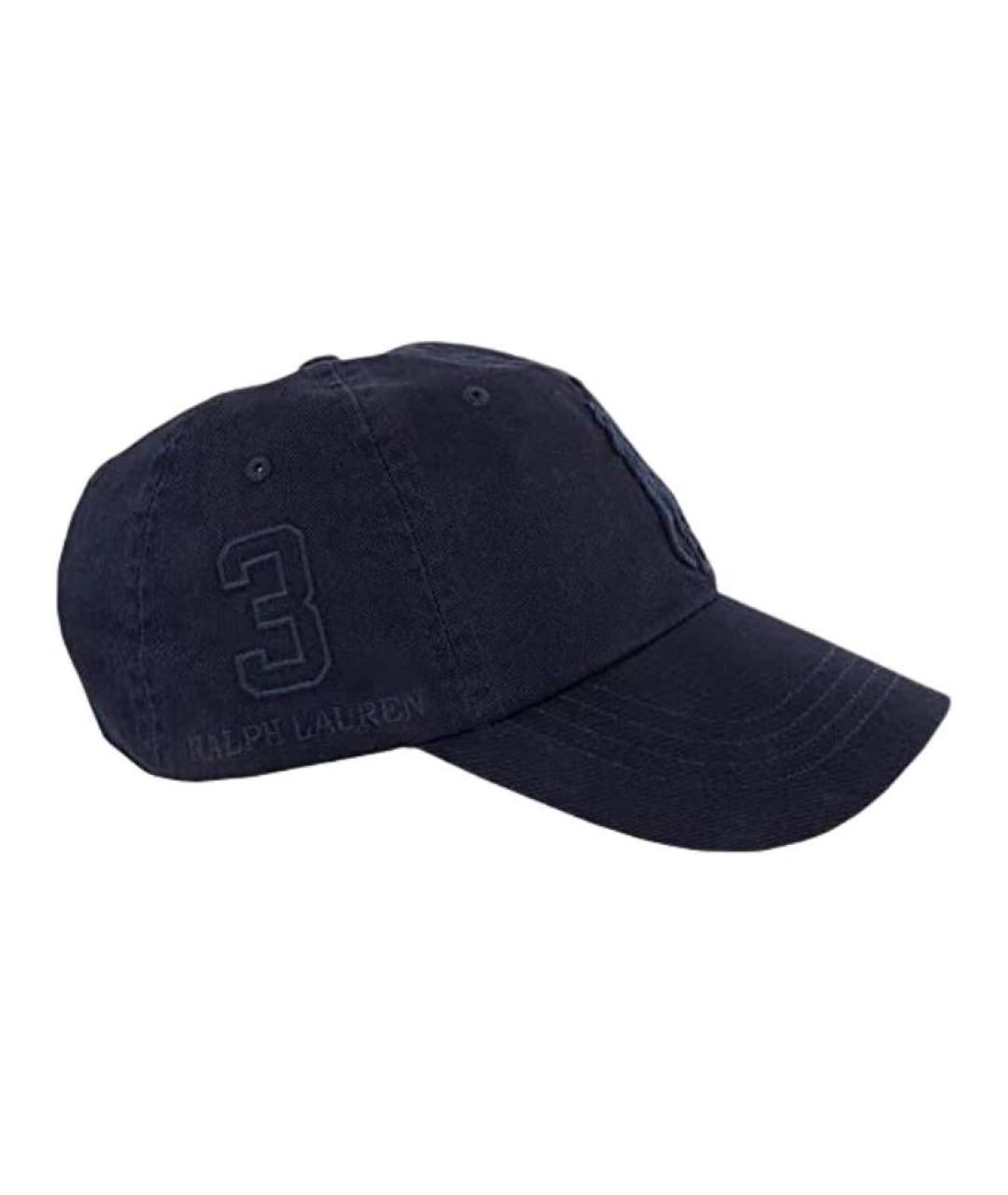 POLO RALPH LAUREN Темно-синяя кепка/бейсболка, фото 4