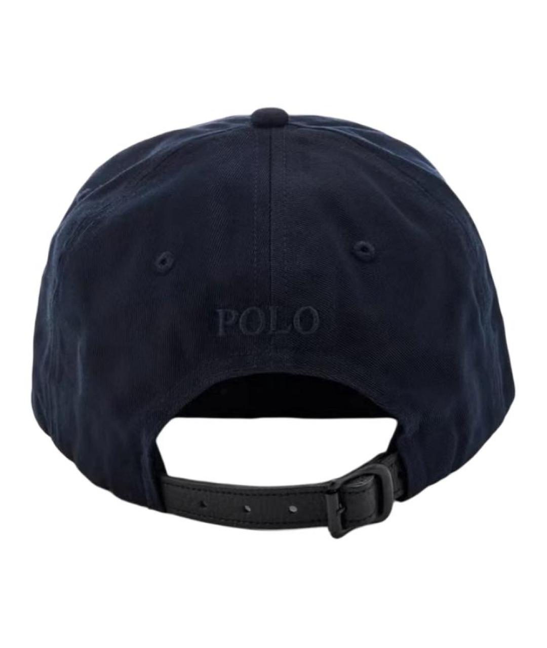 POLO RALPH LAUREN Темно-синяя кепка/бейсболка, фото 5