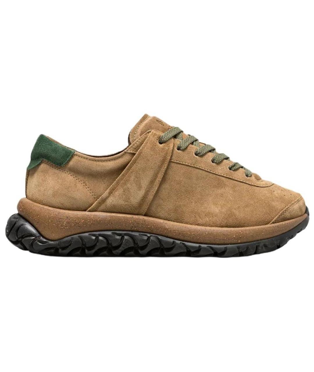 BIRKENSTOCK Коричневые низкие кроссовки / кеды, фото 1