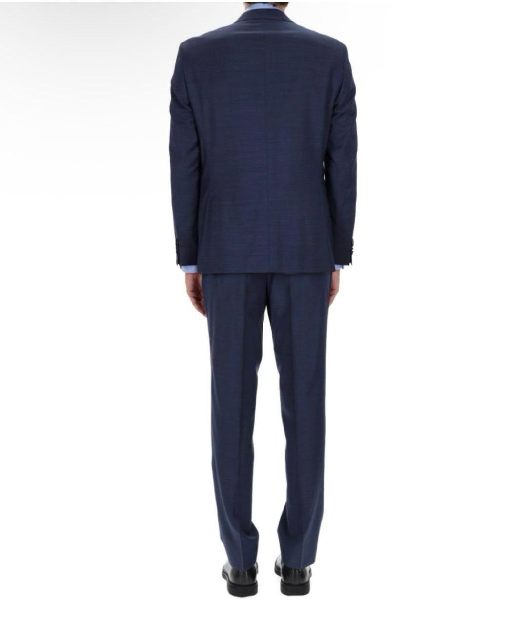 HUGO BOSS Темно-синий классический костюм, фото 3