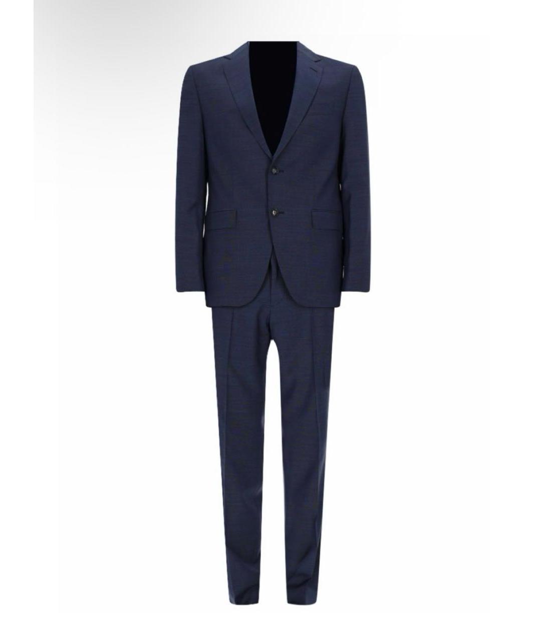 HUGO BOSS Темно-синий классический костюм, фото 7