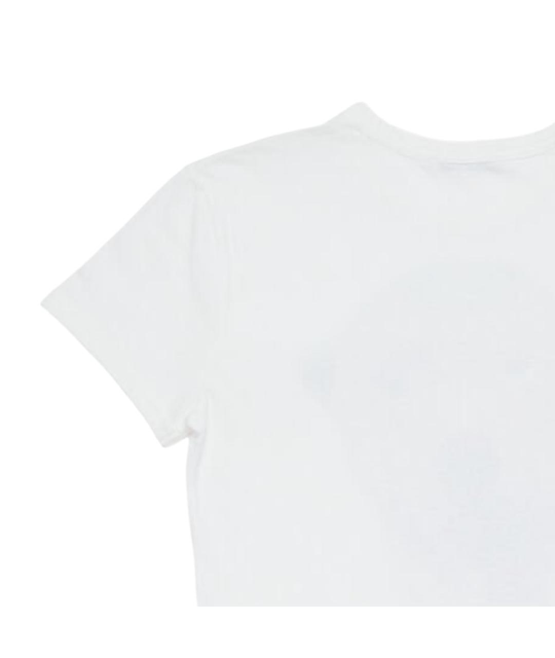 ACNE STUDIOS Белая футболка, фото 3