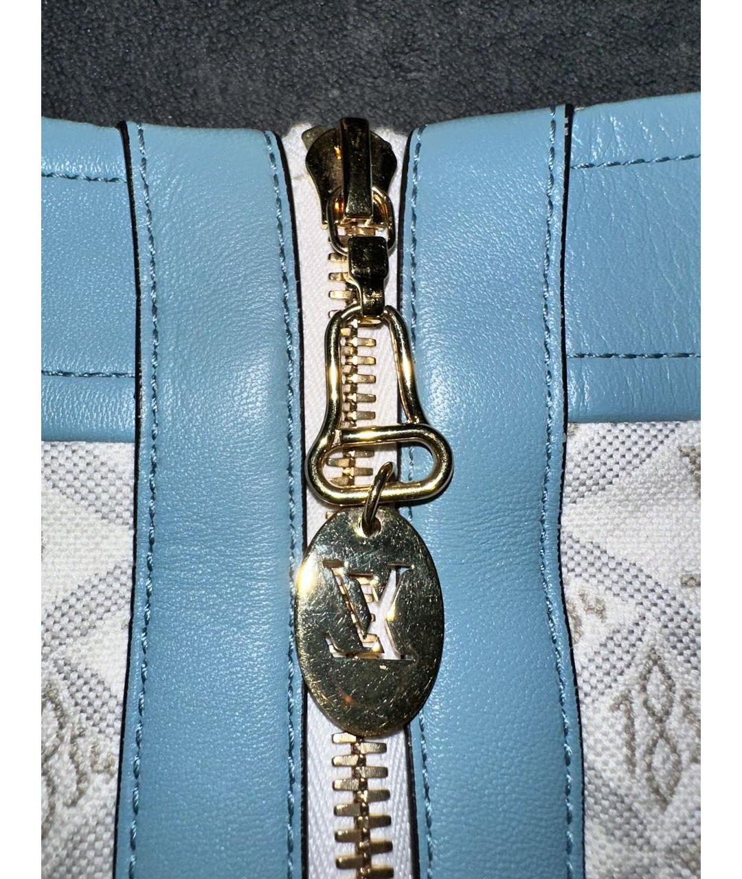 LOUIS VUITTON Бежевая хлопковая юбка мини, фото 6